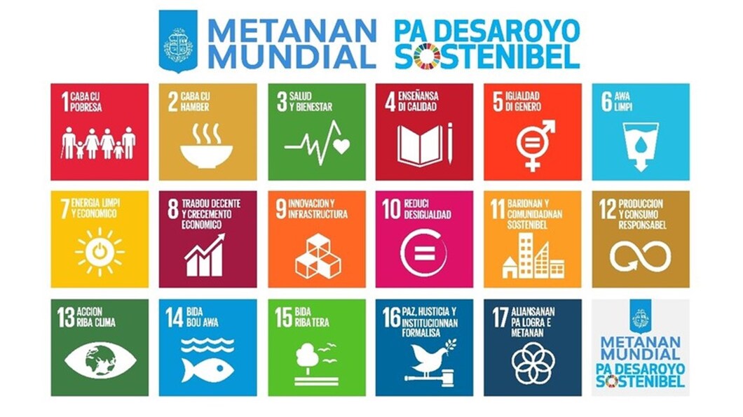 De 17 SDG's in het Papiamento