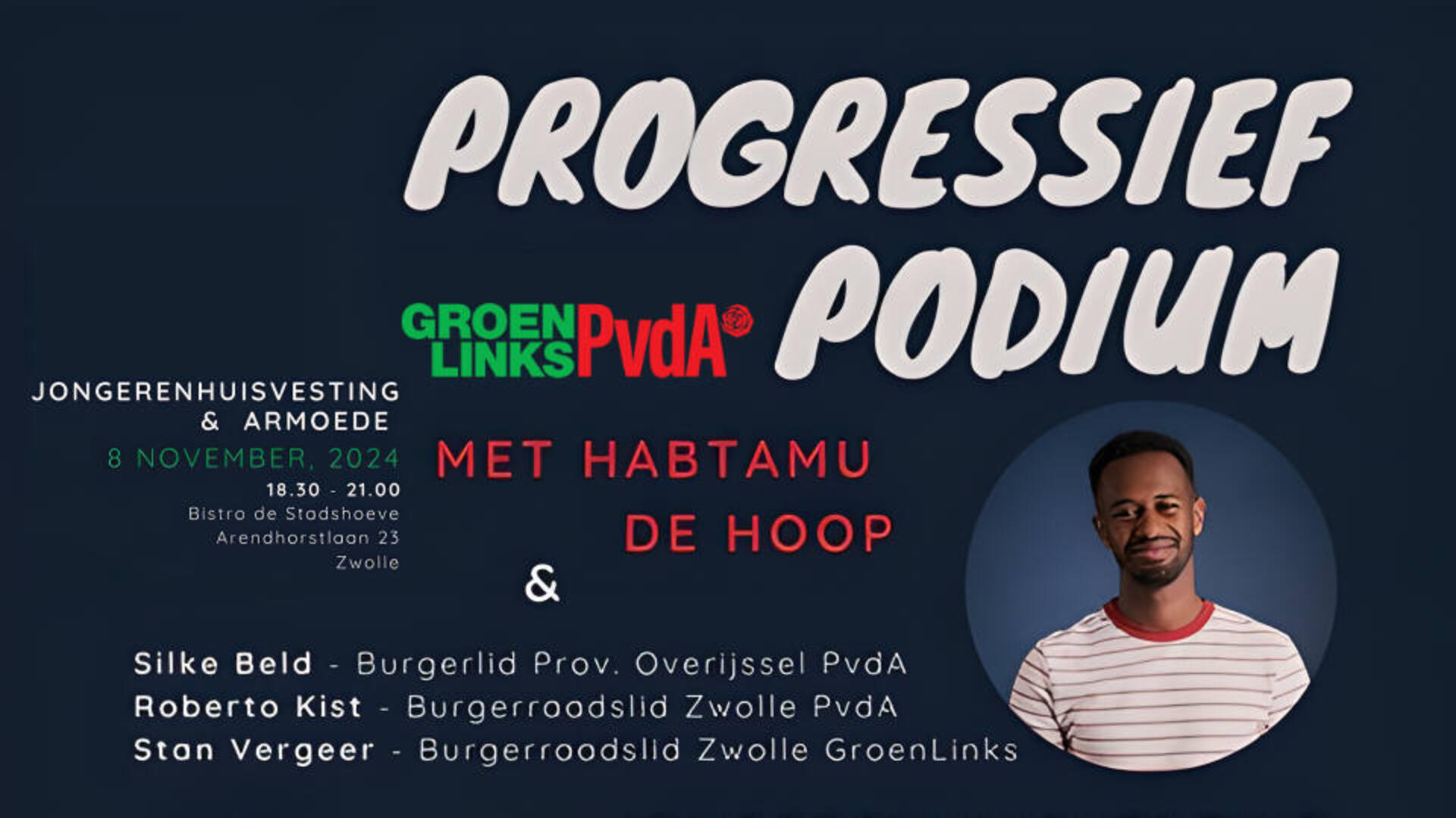 Progressief Podium Samen tegen armoede, samen voor verandering!