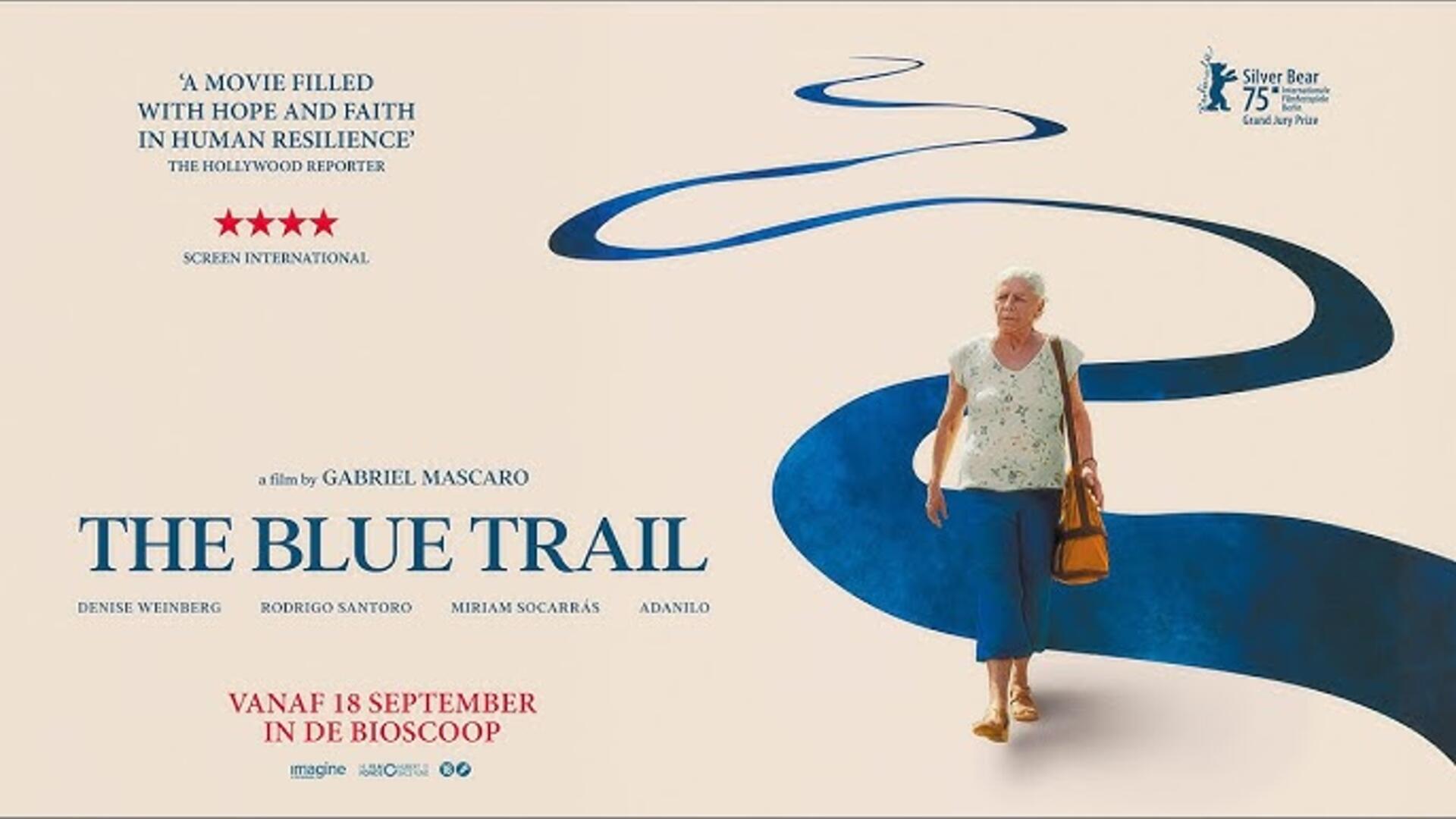 filmposter van The Blue Trail