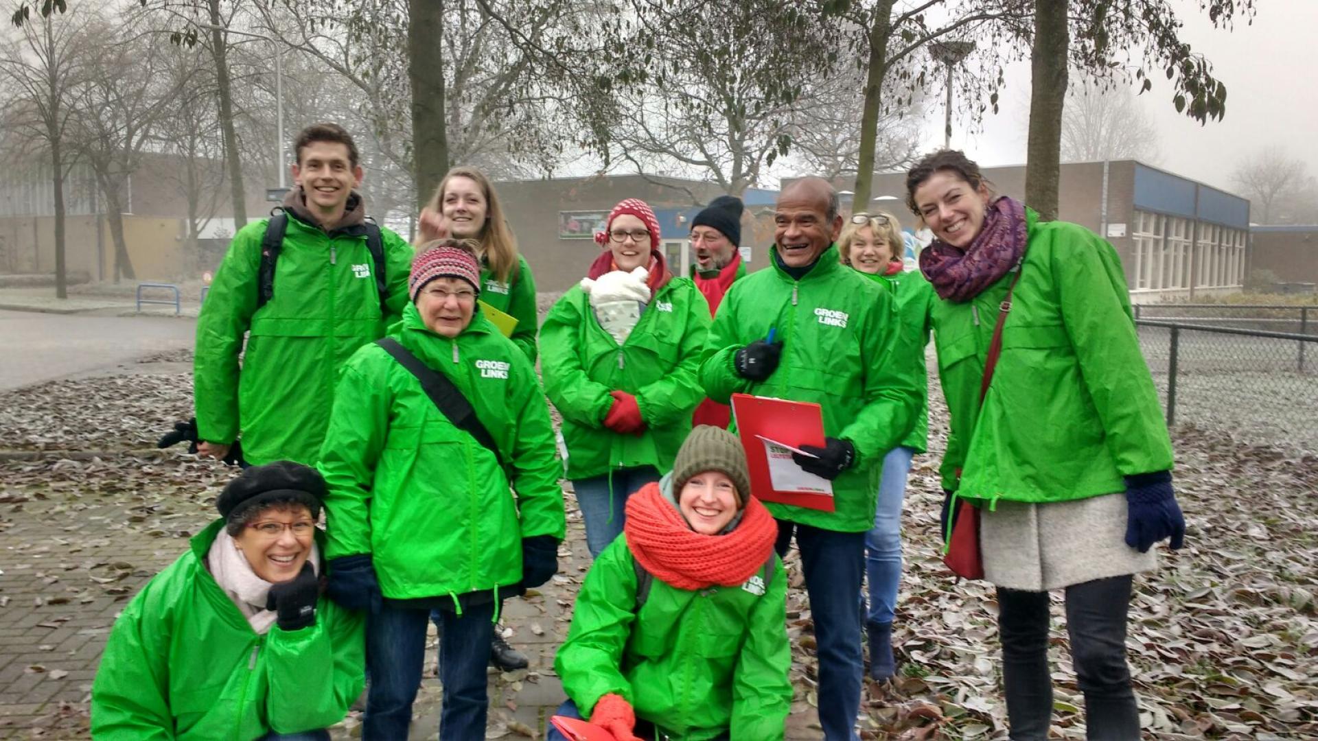 Huis aan huis actie in de Aalanden