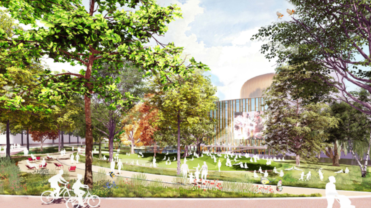 De Burgermeester Drijbersingel wordt een stadspark